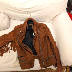 Nwt mauritius leather jacket